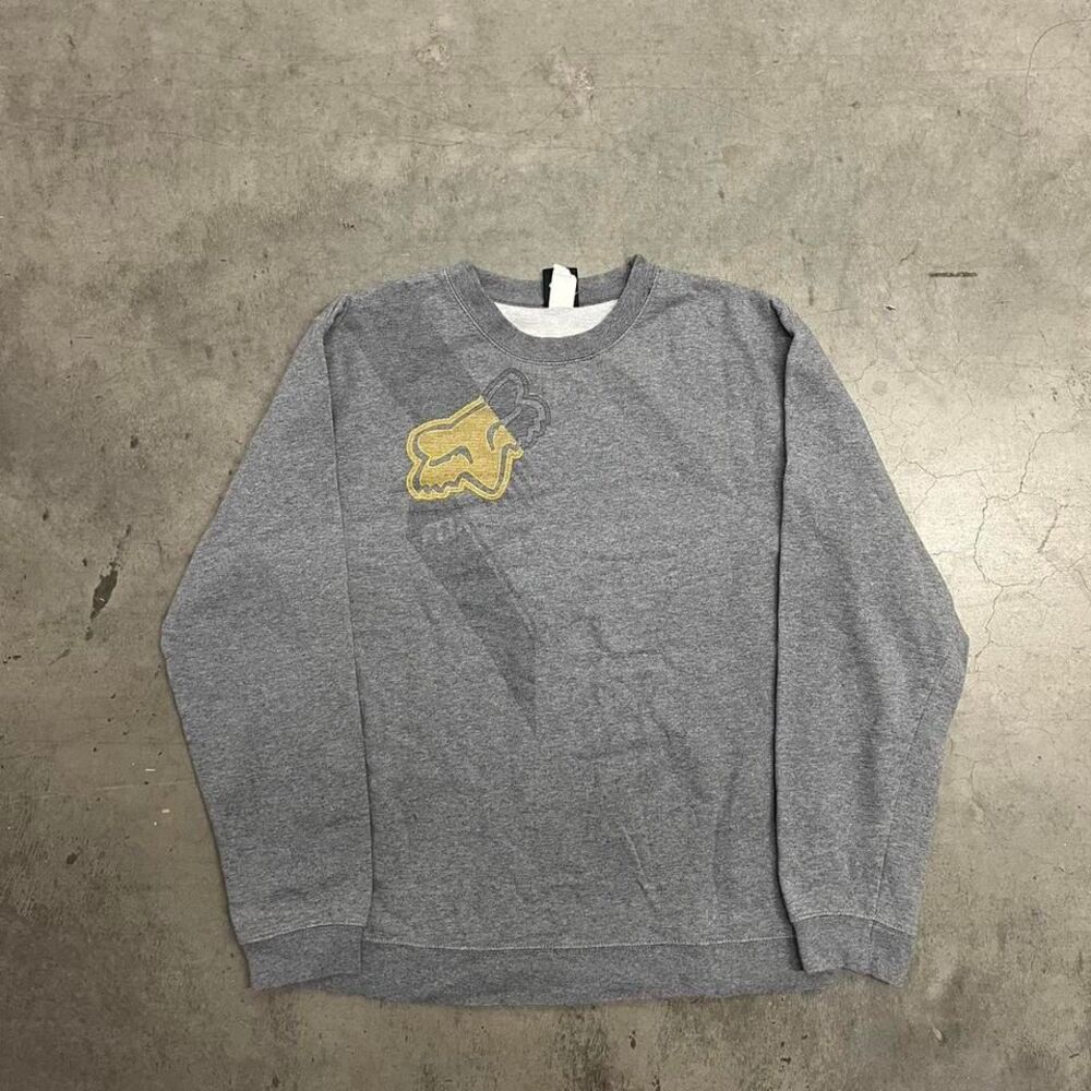 Y2K‎ fox racing crew neck sweatshirt